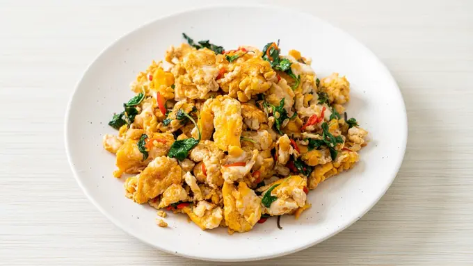 Tumis Telur Cabe Bawang