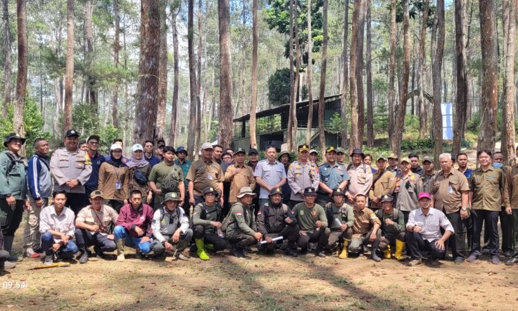 Perhutani Bandung Utara Lakukan Mitigasi Bencana di Kawasan Hutan Cikole Lembang