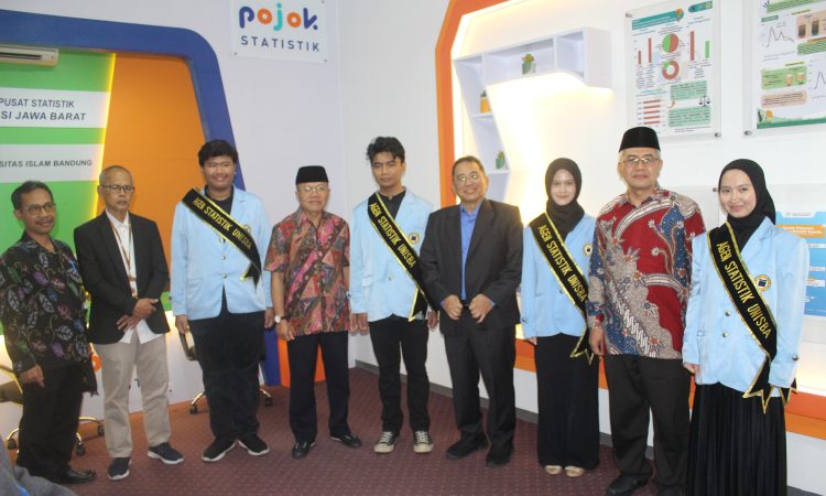 Kolaborasi dengan BPS Provinsi Jawa Barat, Unisba Kini Miliki Pojok Statistik