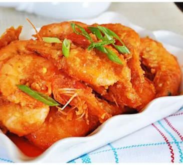 Udang Goreng Telur Asin