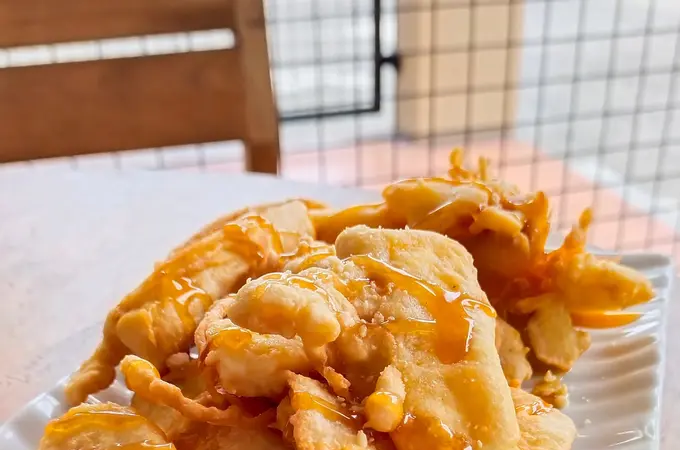 Pisang Goreng Manis Saus Madu