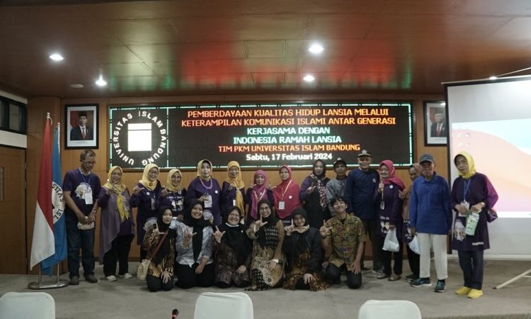 Ratusan Lansia Mendapat Materi Pemberdayaan Kualitas Hidup Lansia dari LPPM Unisba