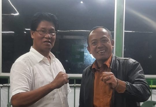 Steve Ewon Perkuat Komunikasi Dengan Pengurus Partai Demokrat Bandung Barat