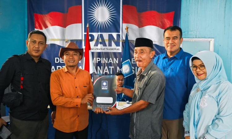 Steve Ewon Daftarkan Diri Bacalon Bupati Bandung Barat Melalui Partai Amanat Nasional (PAN)