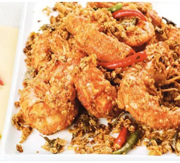 Udang Goreng Oatmeal