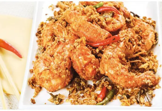 Udang Goreng Oatmeal